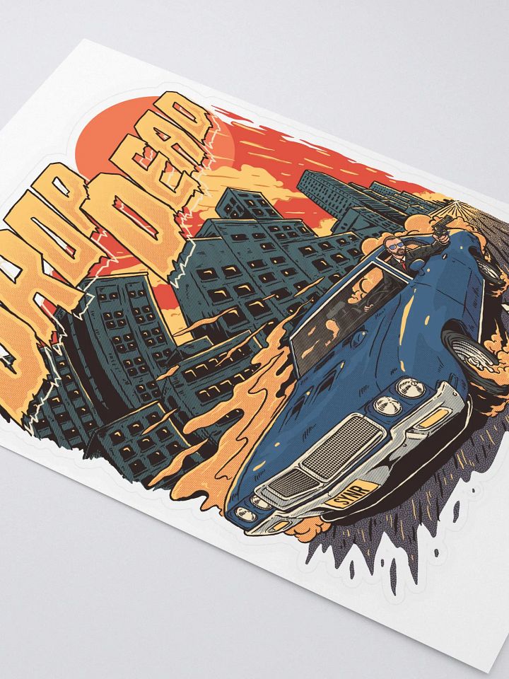DROP DEAD Sticker product image (2)