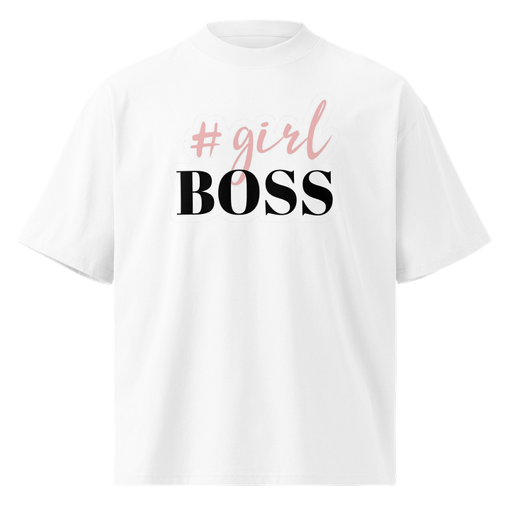 Girl Boss Oversized Tee product image (1)