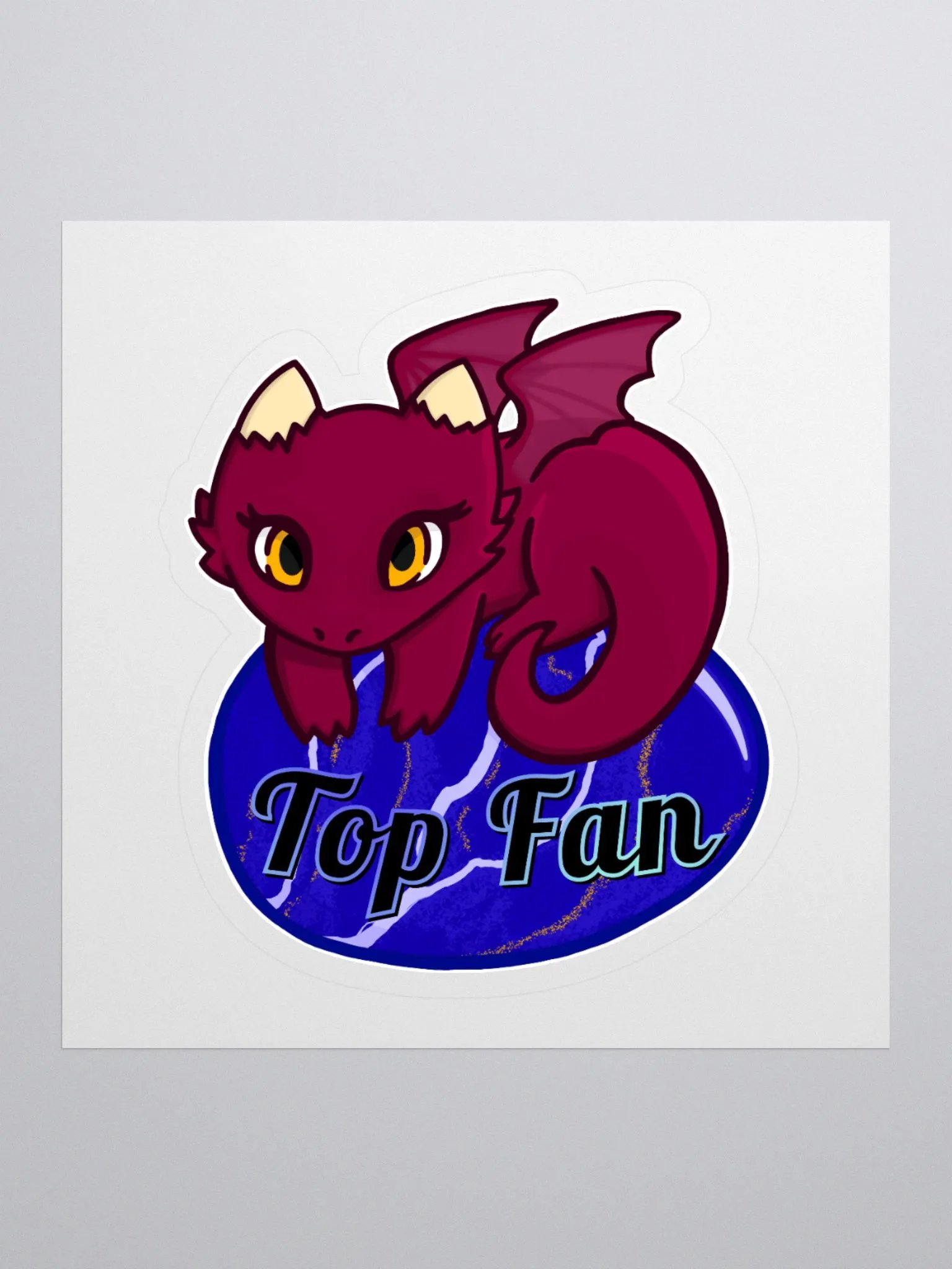 Top Fan Sticker product image (1)