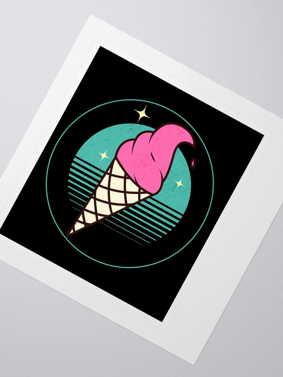 Vintage Ice Cream Cone Stickers product image (2)