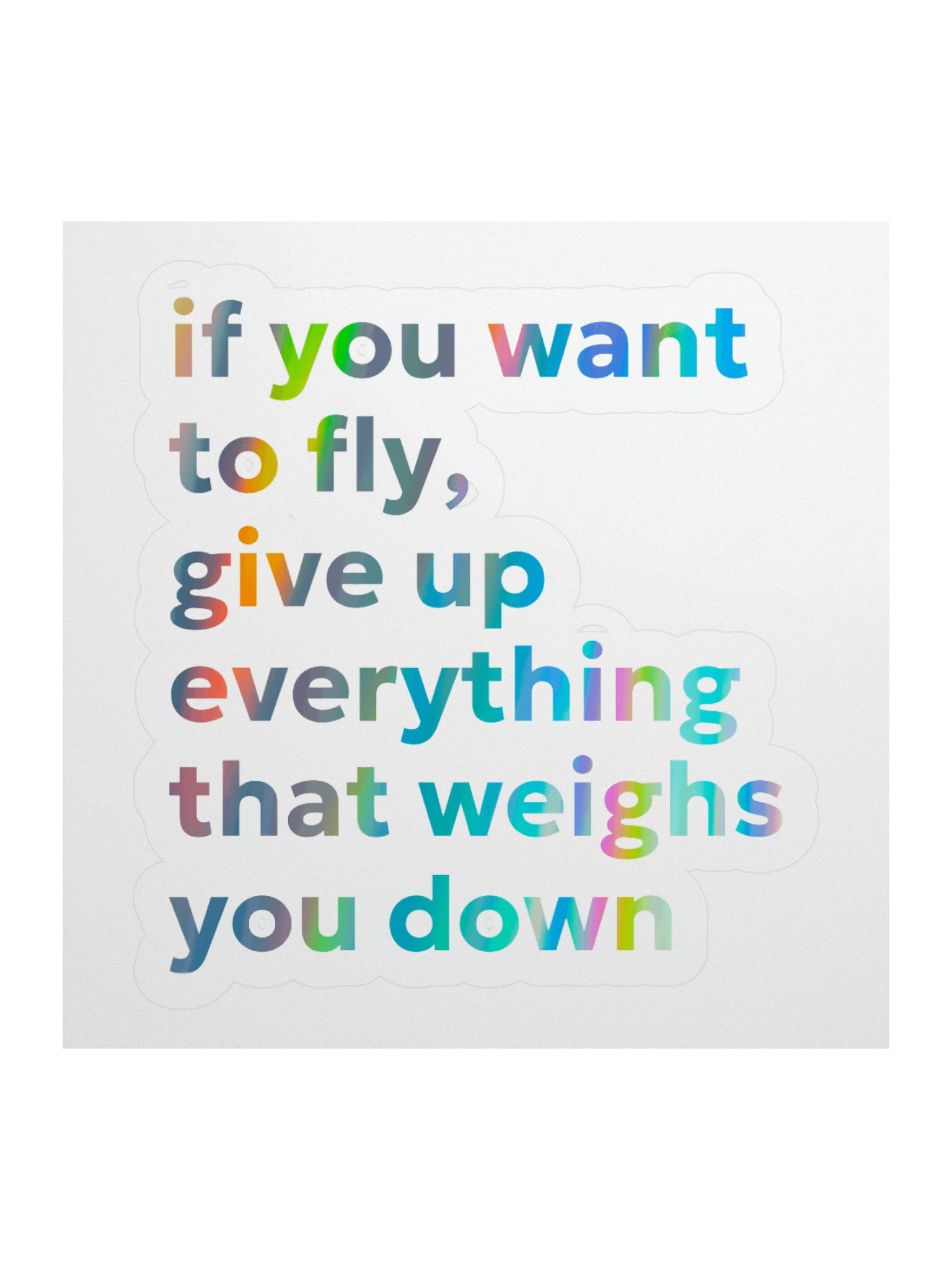 Fly High Kiss Cut Stickers product image (2)