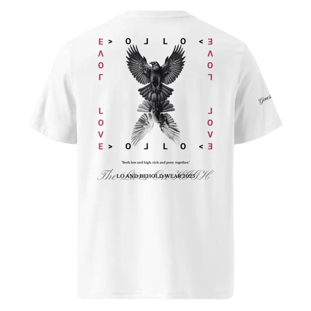 The Lord On HIGH | NEW CHAPTER | UNISEX Tee | Black & Pink product image (2)