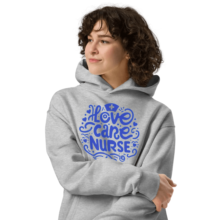 Love Care Nurse Decorative Hoodie product image (24)