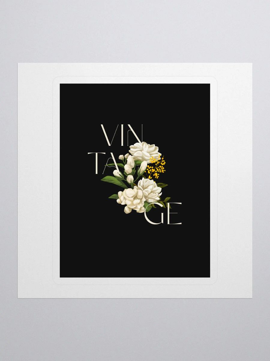 Vintage Botanical Mimosa Kiss Cut Stickers product image (1)
