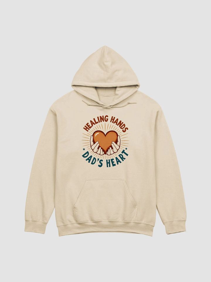 Healing Hands Dad's Heart Hoodie product image (1)