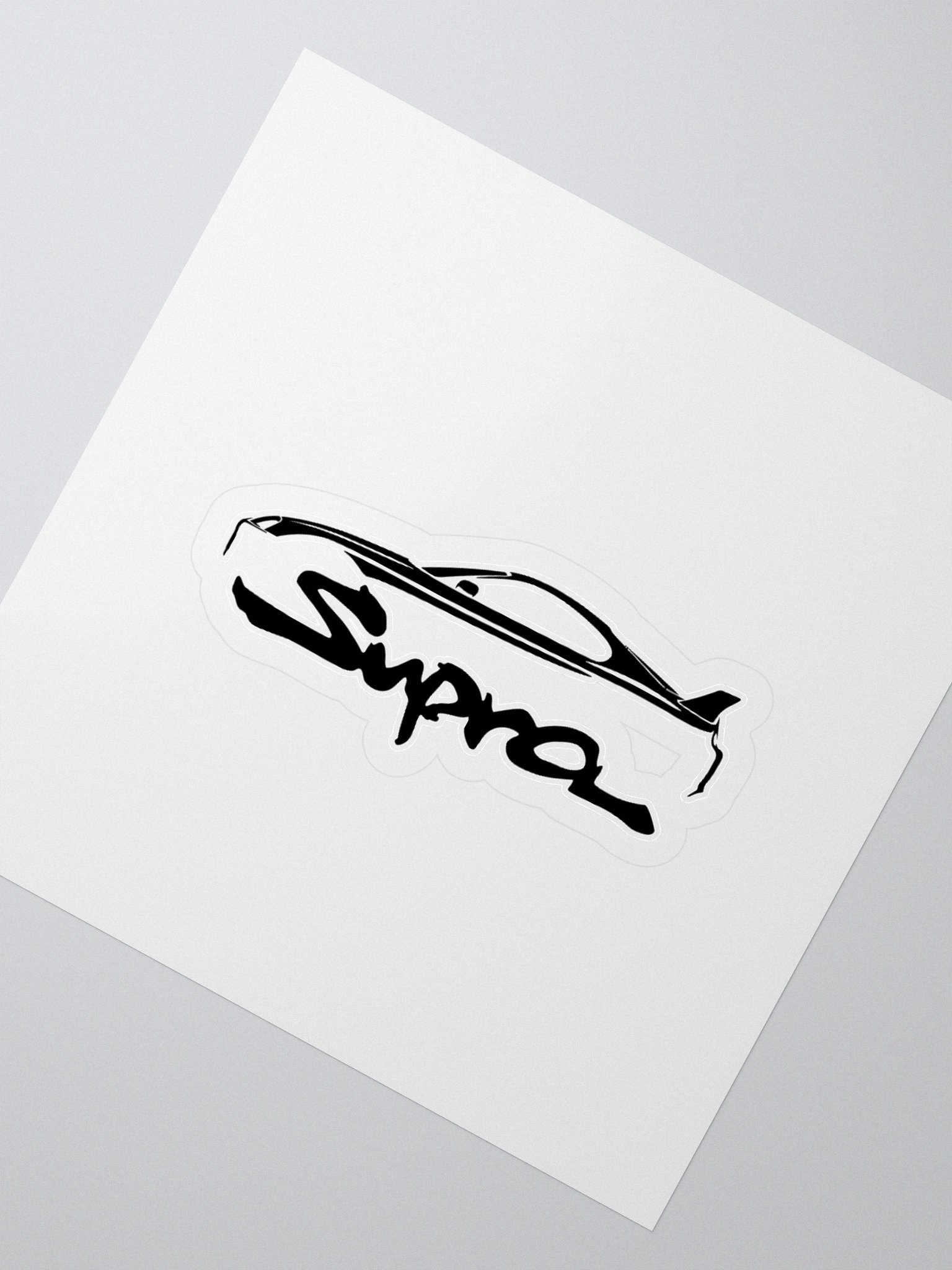 Supra Silhouette Kiss Cut Stickers product image (2)