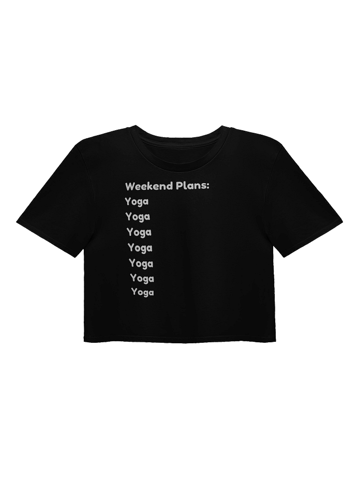 Weekend Plans Crop Top product image (6)