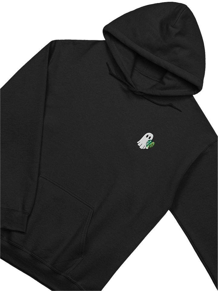 monstera ghostie embroidered hoodie product image (1)