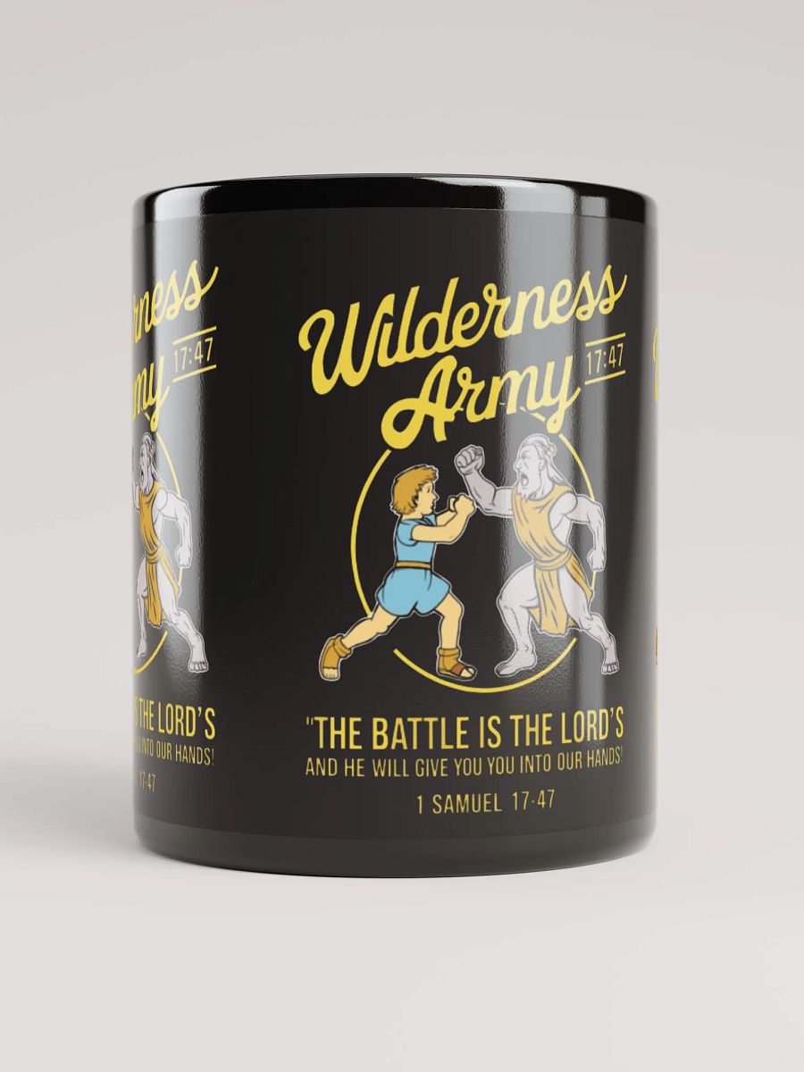 Black Wilderness Army Divine Battle Glossy Mug product image (10)