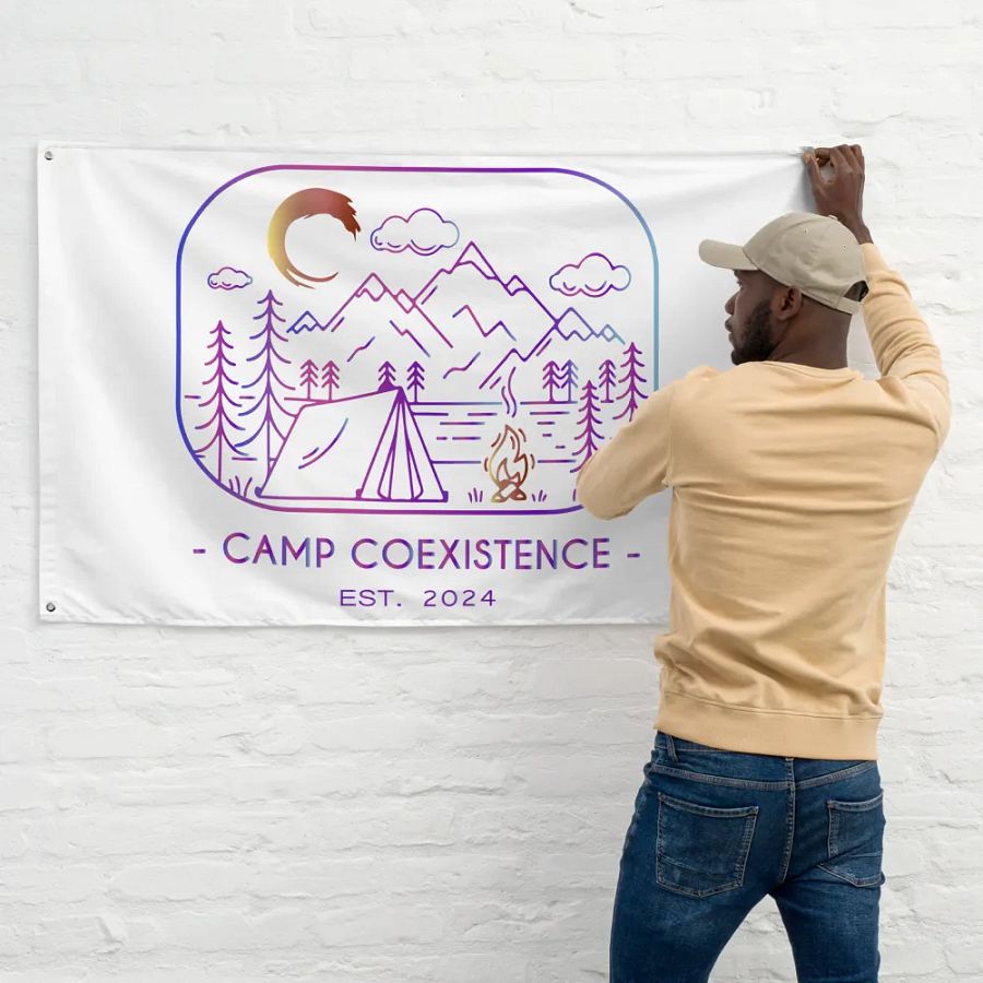 Camp CoExistence Flag product image (11)