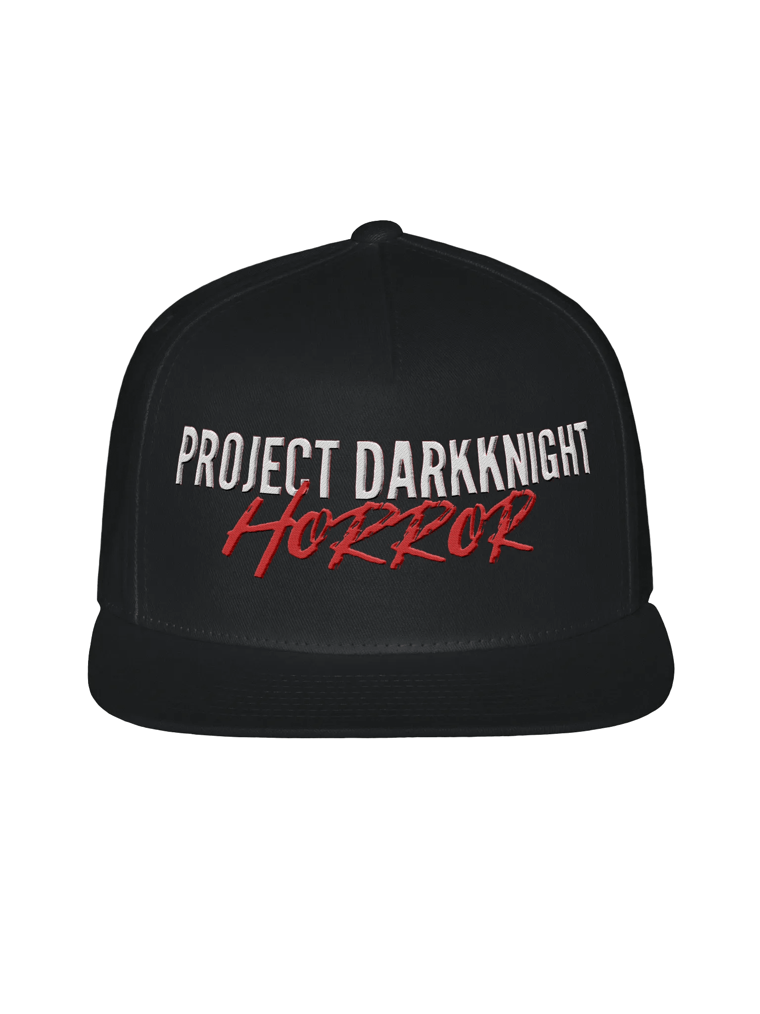 PDKH Embroidered Snapback (white and red stitching) product image (1)
