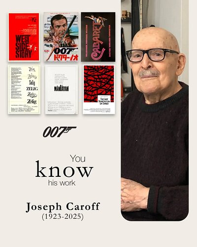 You know his work even if you don’t know his name. We're honoring the legacy of Joseph Caroff, an uncredited master of graphi...