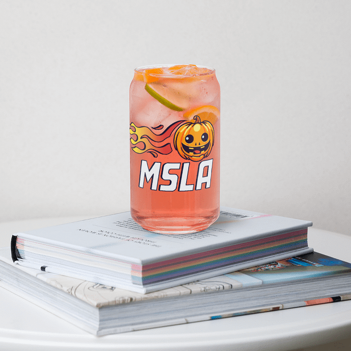 MSLA Halloween Pumpkin - Can Shaped Glass product image (2)