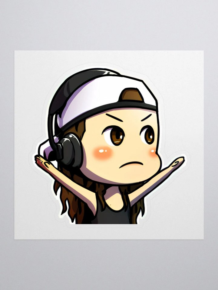 DizzyPillow Praise Emote Sticker product image (1)