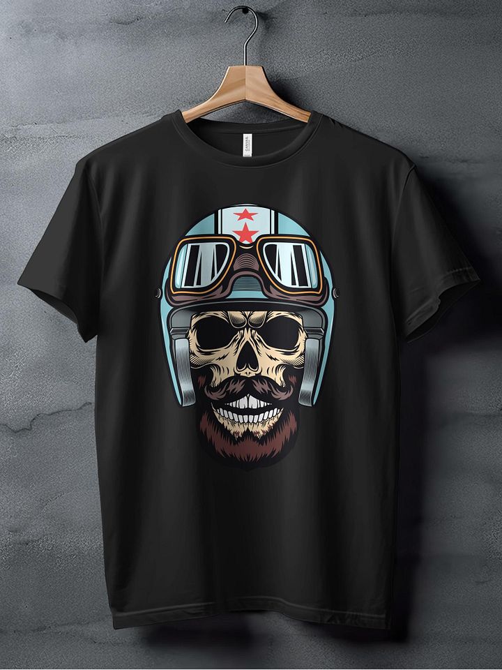 The Bearded Biker Skull product image (1)