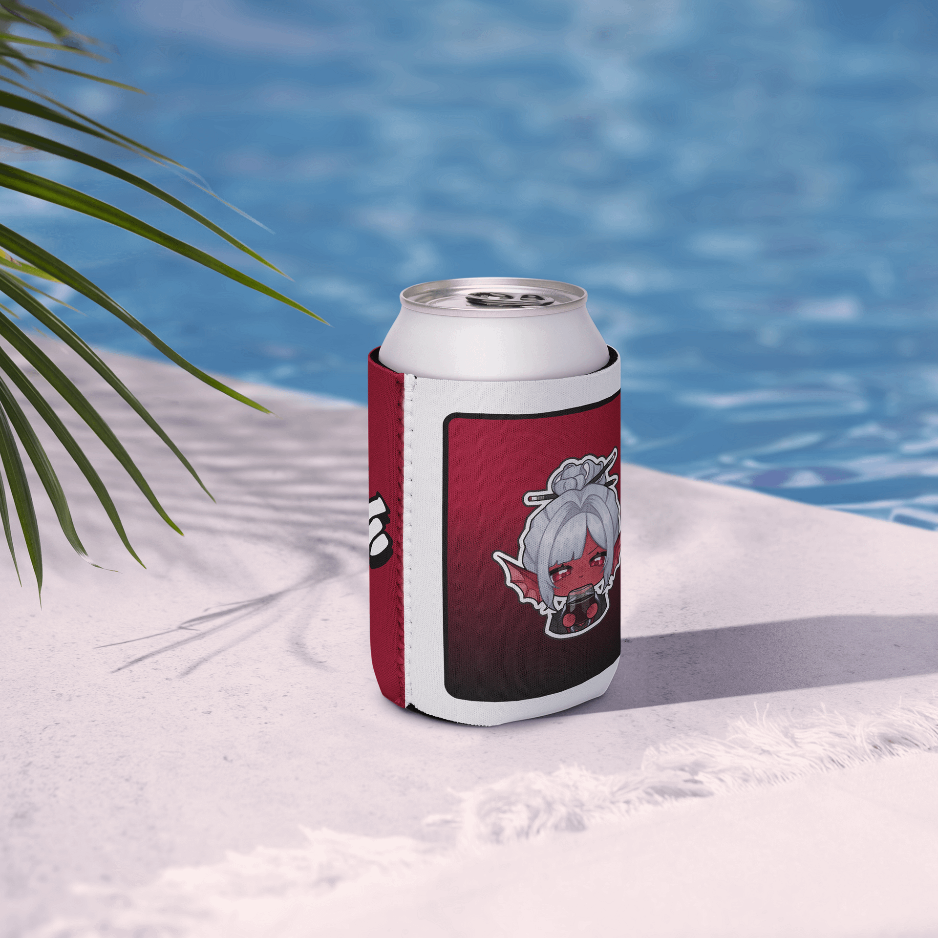 Wine Emote Coozie (Red) product image (7)