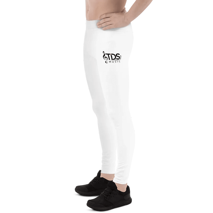 Men's Performance Slim Fit White Leggings - TDS Music Exclusive product image (10)