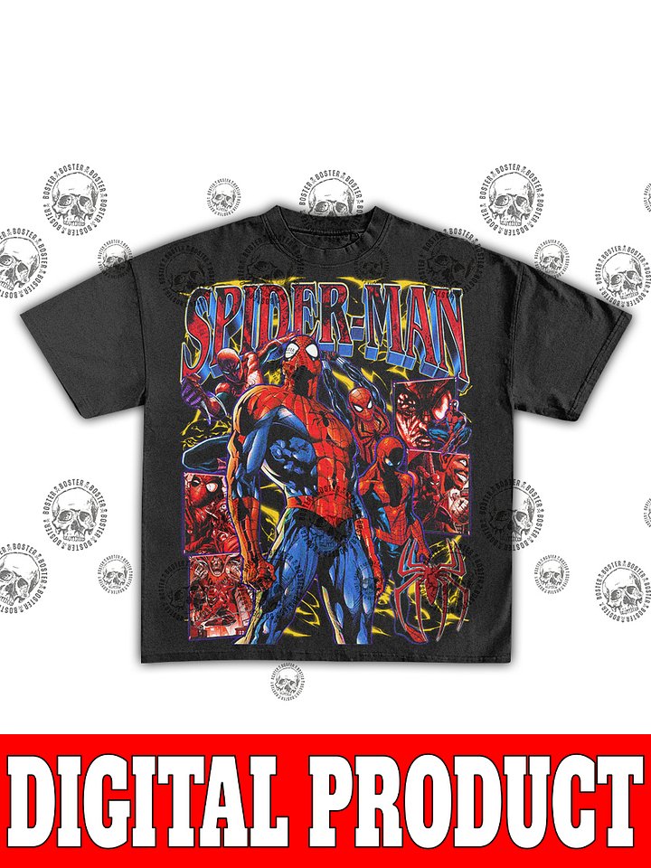 Amazing Spider-Man Vintage Marvel Bootleg Graphic product image (1)