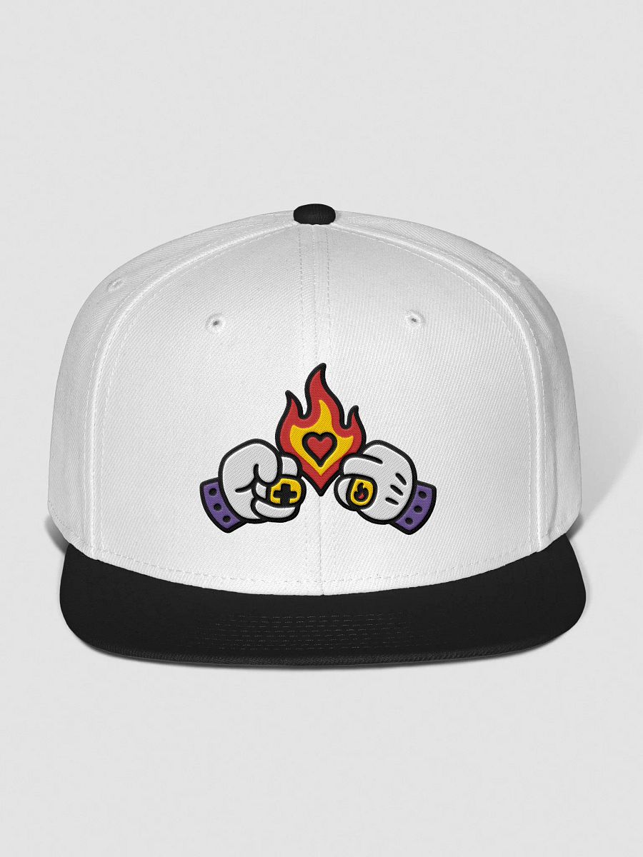 Flame Heart Snapback Cap product image (113)