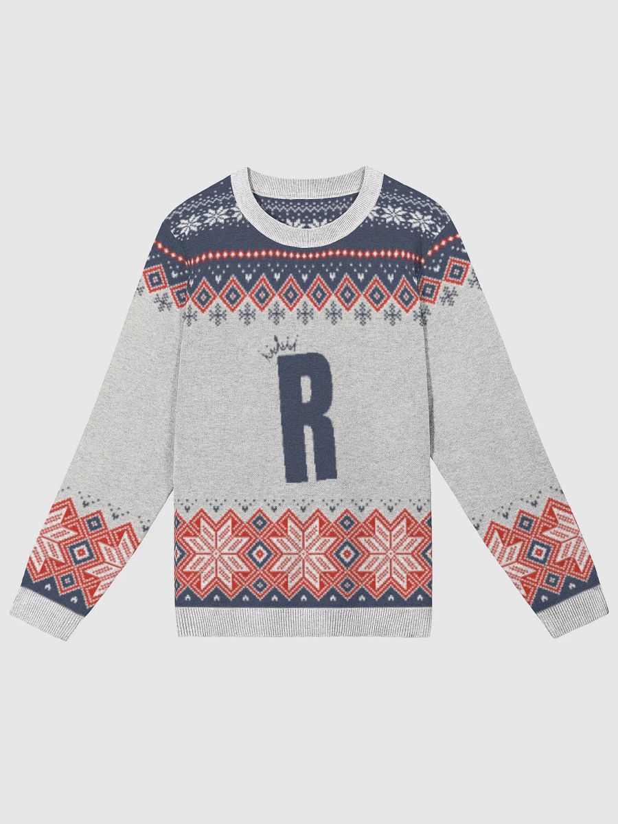 Frosted Snowflake Knit in Gray product image (1)