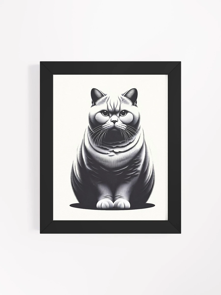 Framed High-Quality Matte Poster (in): British Shorthair product image (110)