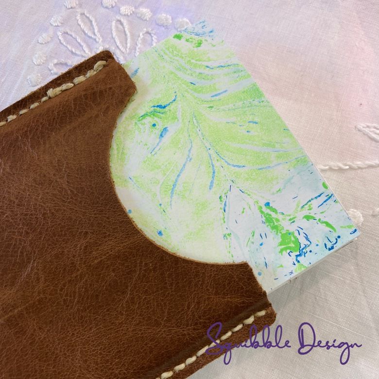 Leather Sleeve for Passport Watercolour Sketchbooks product image (4)