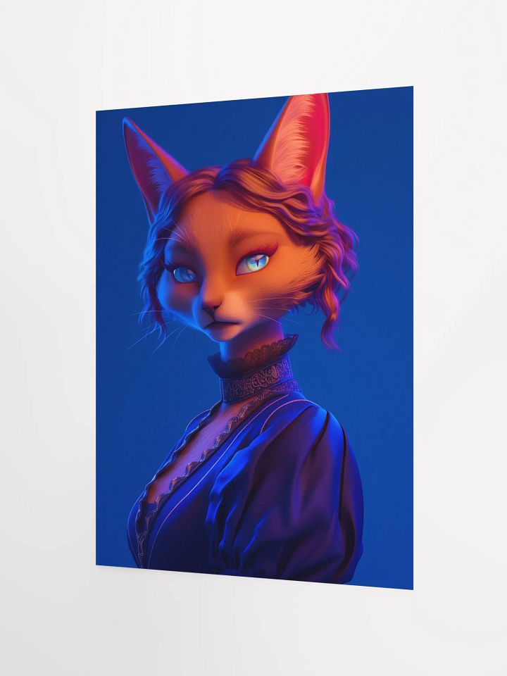 Mystical Feline Fantasy Poster product image (3)