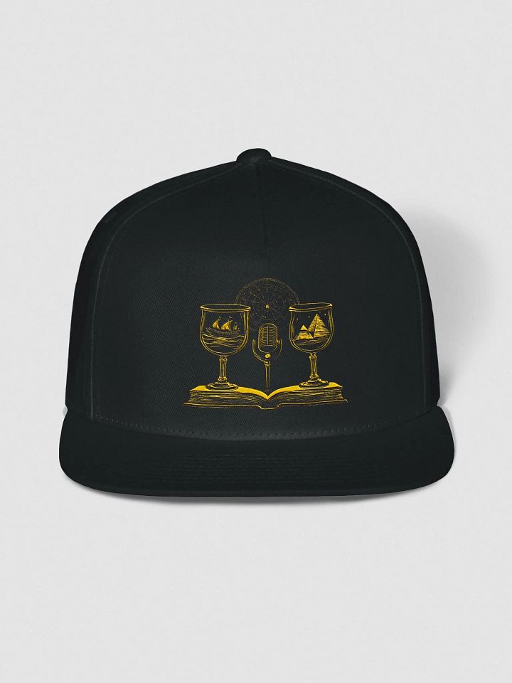 Legends & Libations Snapback Hat Gold Logo product image (1)
