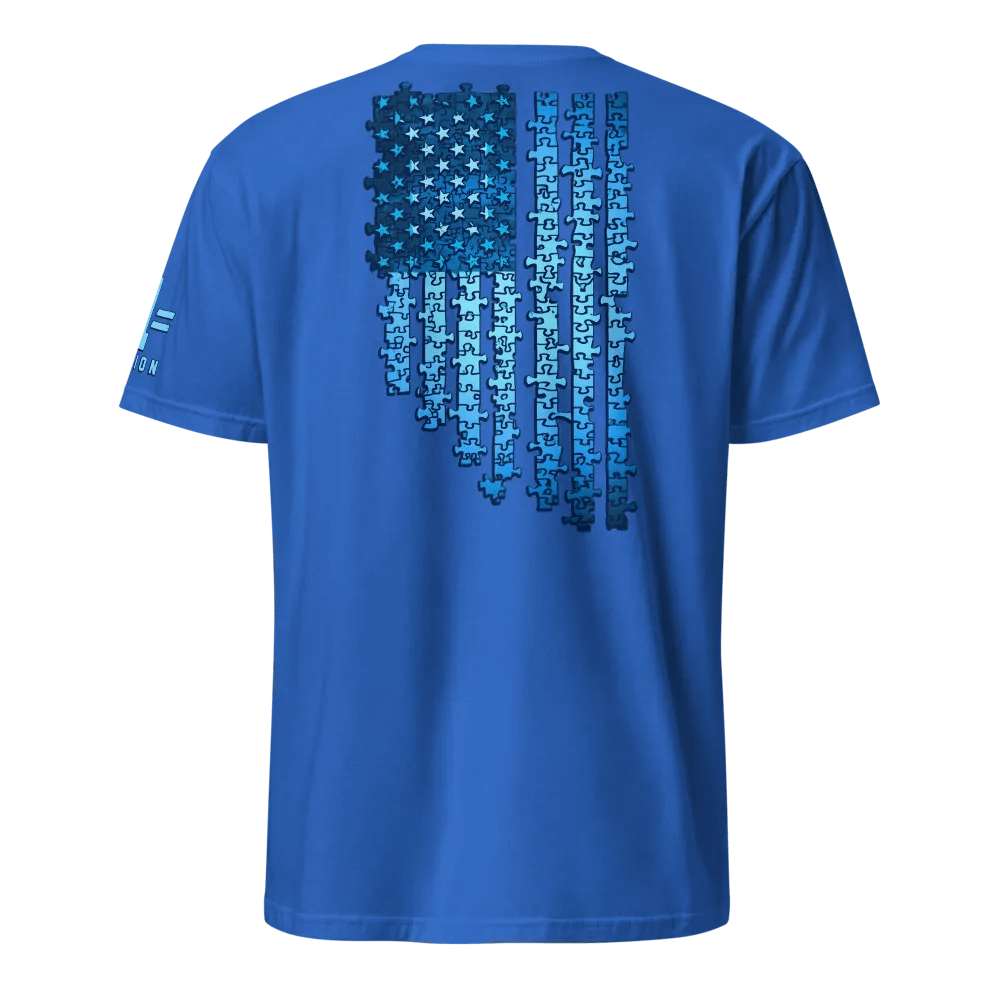 Autism Sky Puzzle American Flag product image (30)