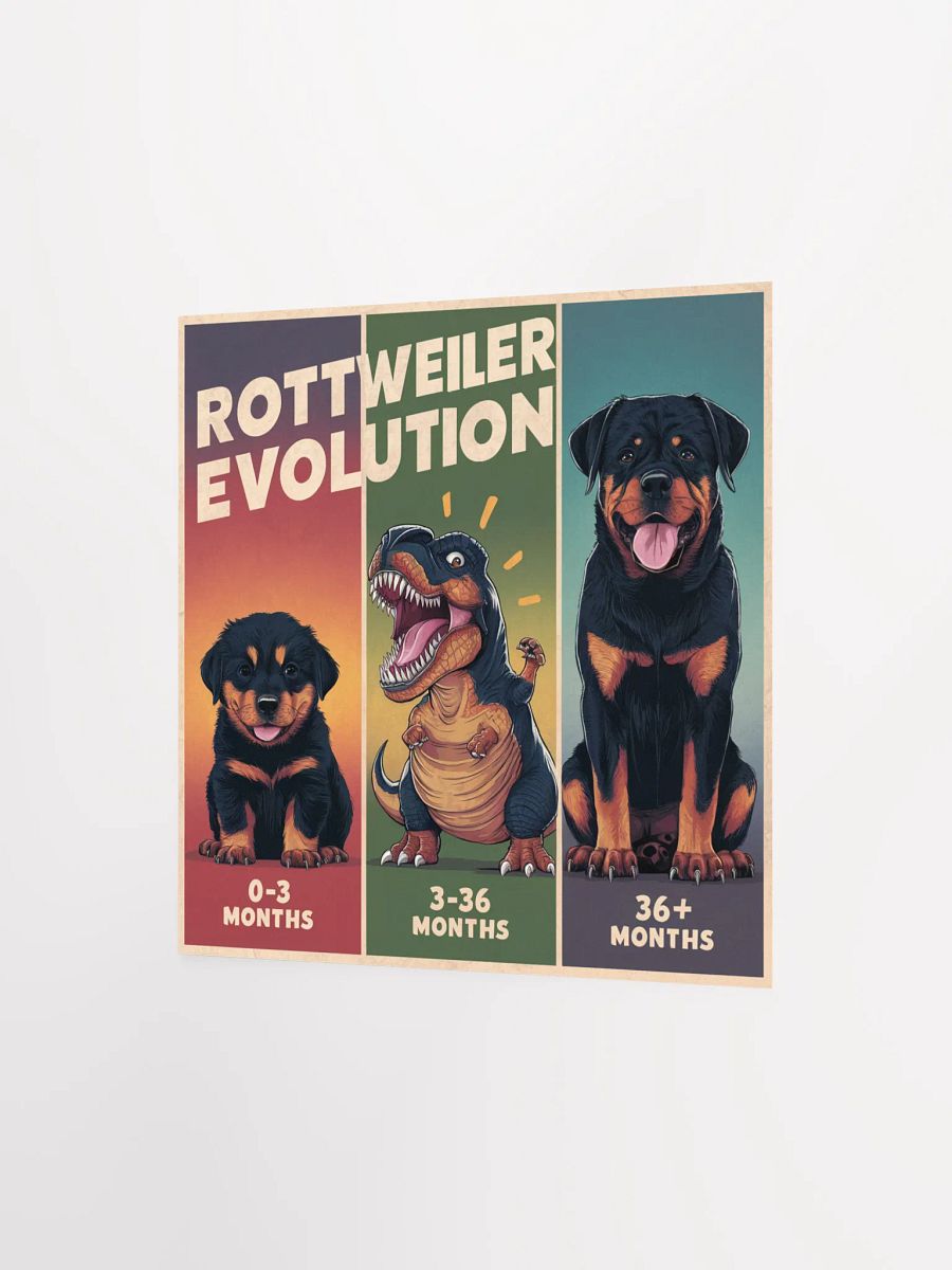 Rottweiler Evolution Poster product image (7)