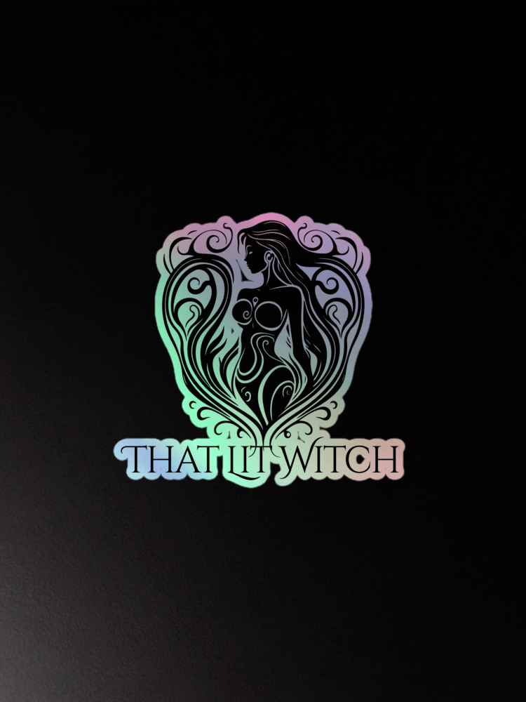That Lit Witch Holographic Stickers product image (9)