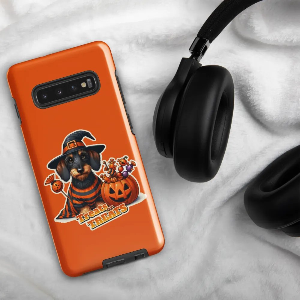 Dachshund Treat Halloween - Samsung Tough Case product image (50)