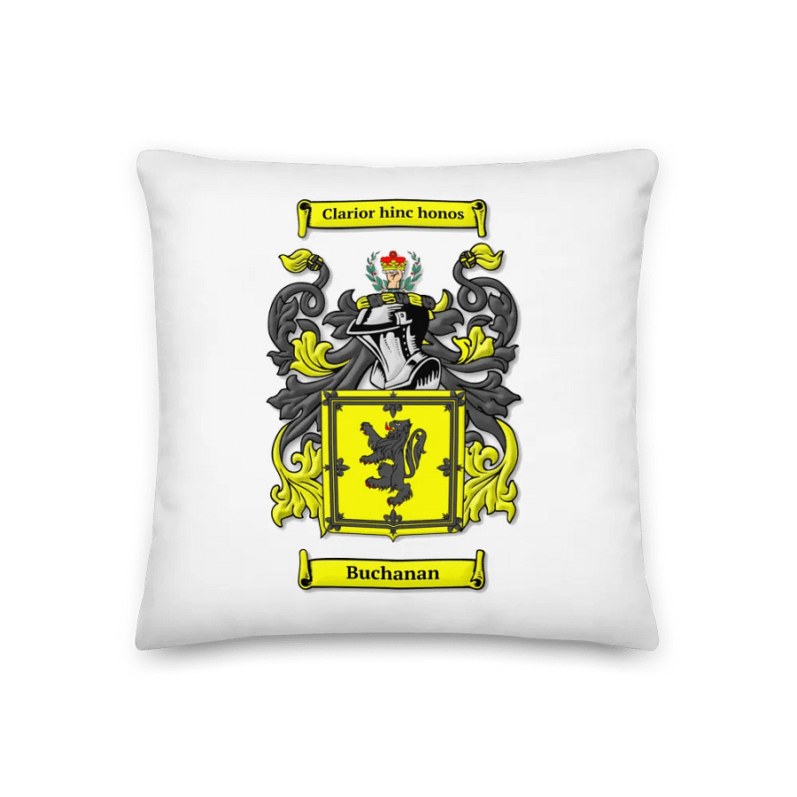 Buchanan Family Crest - Pillow product image (1)