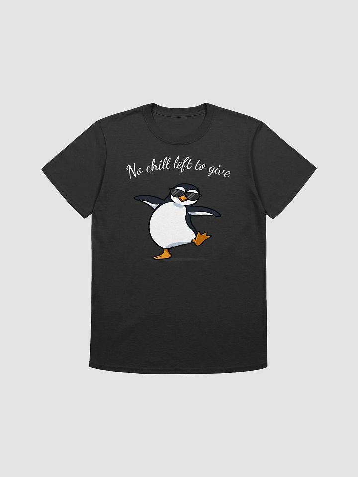 Funny Penguin T-Shirt - No Chill Left To Give Cool Design product image (2)