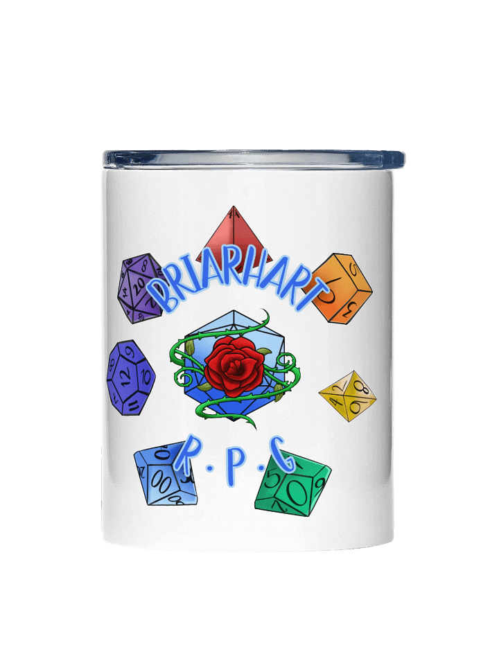 BriarHart RPG 10 oz Stainless Steel Tumbler - PRIDE 2025 product image (1)