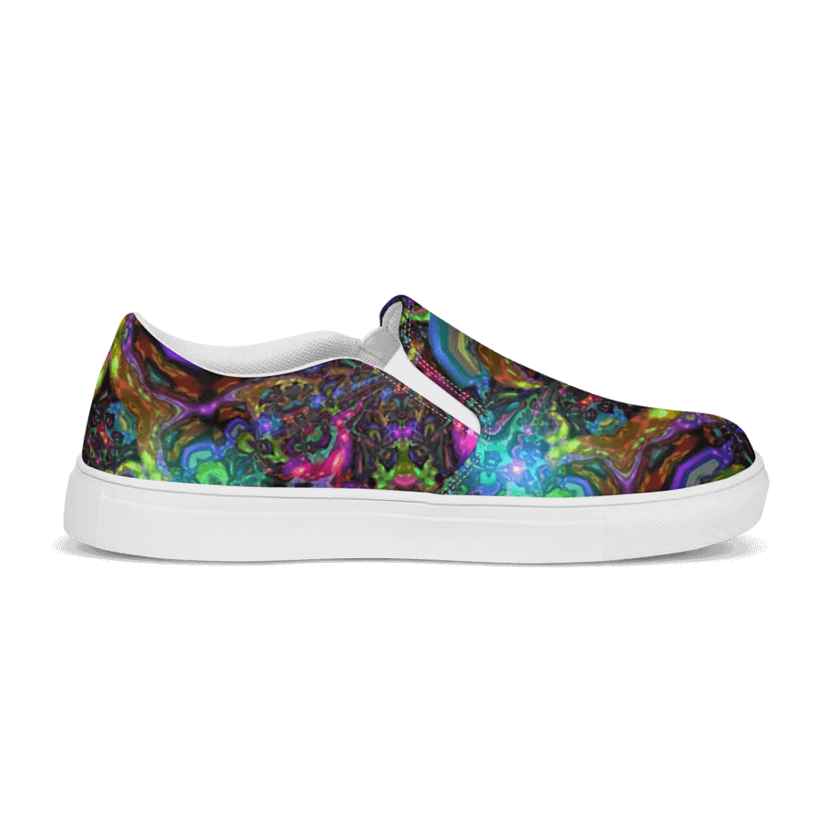 Starry Night Men's Canvas Slip On Shoes product image (6)