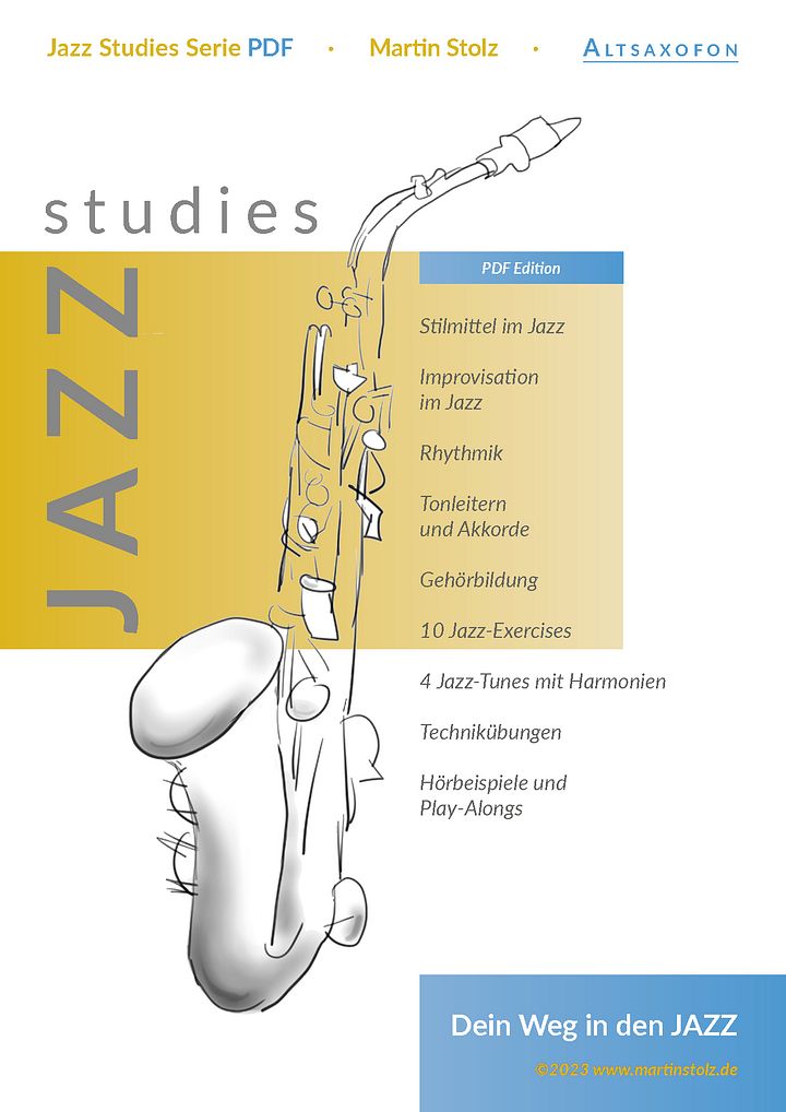 Jazz Studies Altsaxofon (deutsche Version) product image (1)