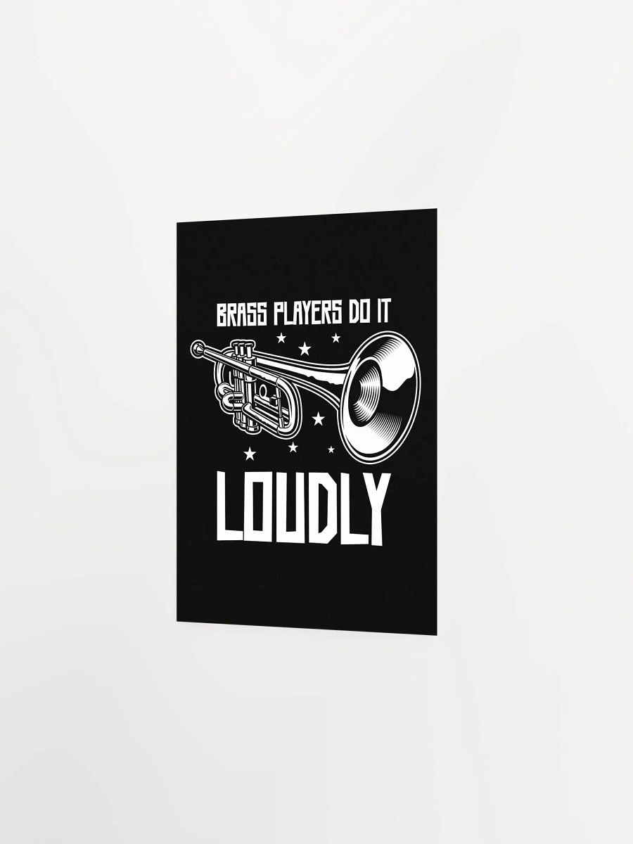 Brass Players Do It Loudly: A Poster for Music Lovers product image (2)
