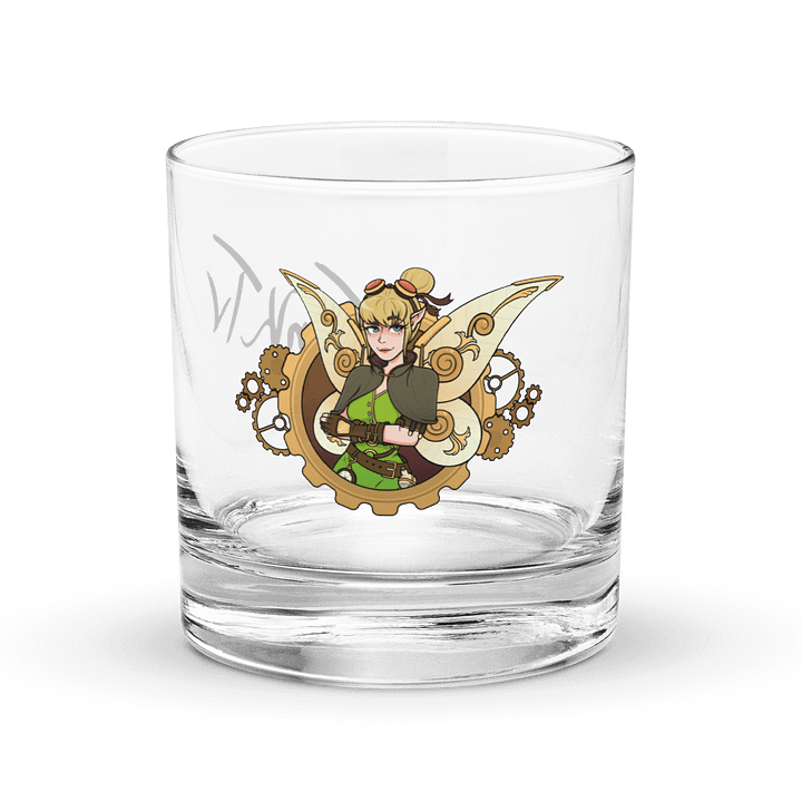 Limited Edition Signed Steampunk Tink Rocks Glass product image (1)
