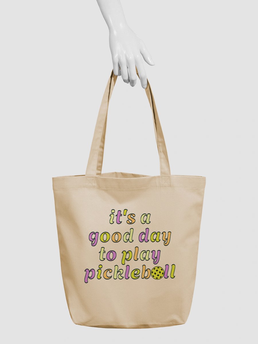 Its A Good Day To Play Pickleball Vibrant Eco Tote product image (6)