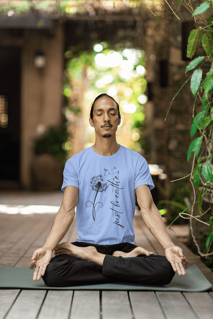 Breathe & Bloom T-Shirt - Dandelion Serenity in Style product image (49)