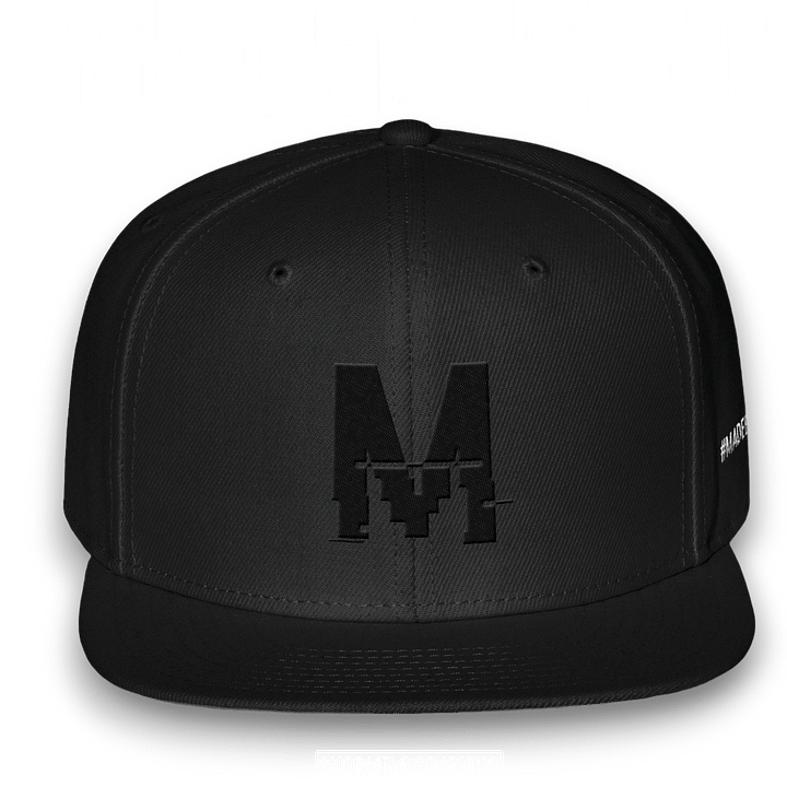 MELO CREW x Blackout - Snapback Hat | #MadeByMELO product image (2)