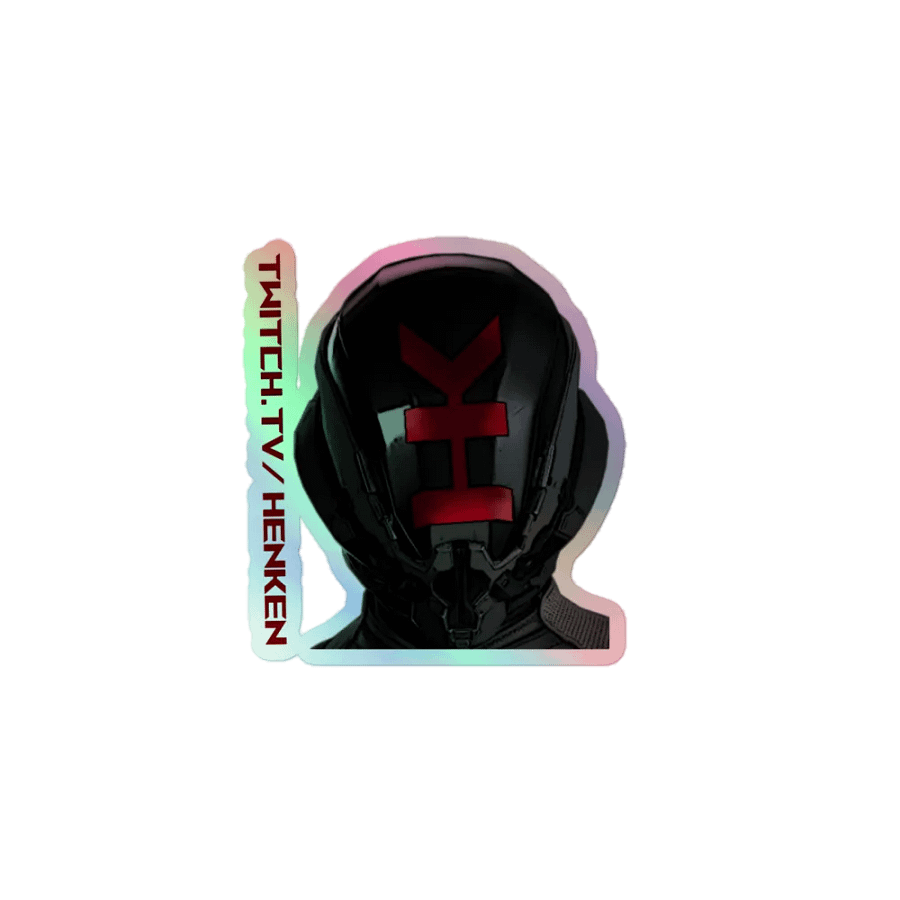 Henken Holo Channel Helmet Sticker product image (1)