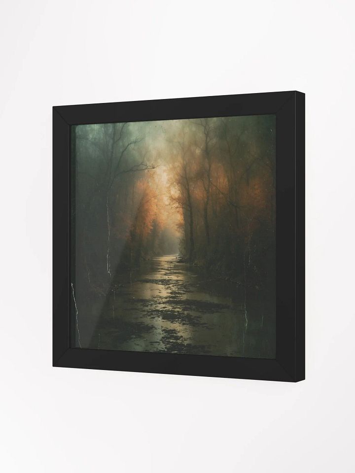 Flooded Forest Path Framed Print product image (20)
