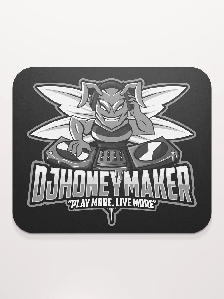 Black & White Logo Classic Mouse Pad product image (2)