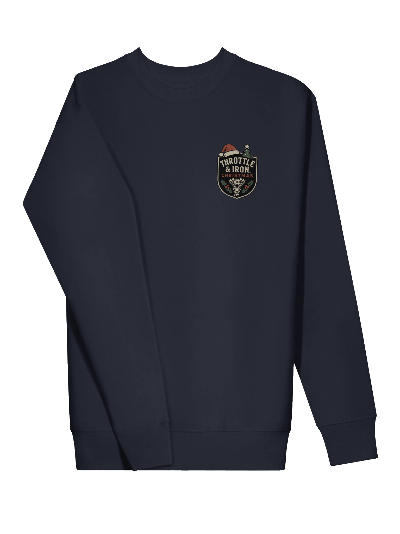 Throttle & Iron “No Silent Nights with These Pipes” Pocket Sweatshirt product image (4)