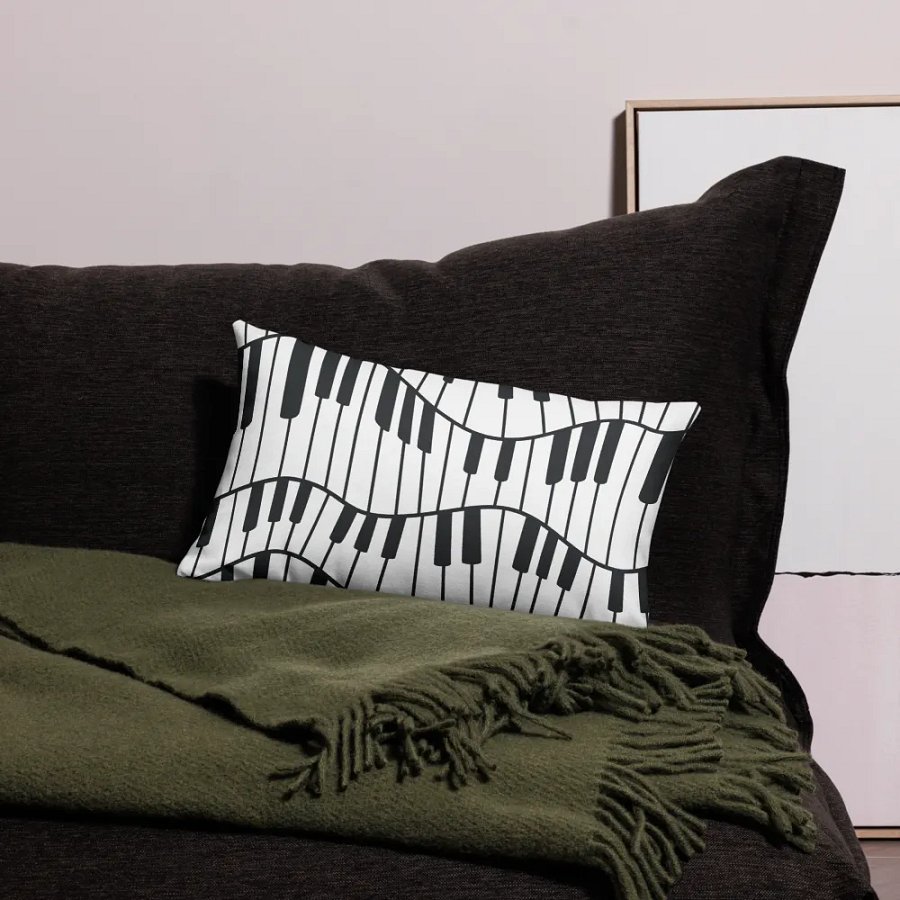 Piano Woman - Music Dreamers in Decor Premium Pillow Case product image (19)