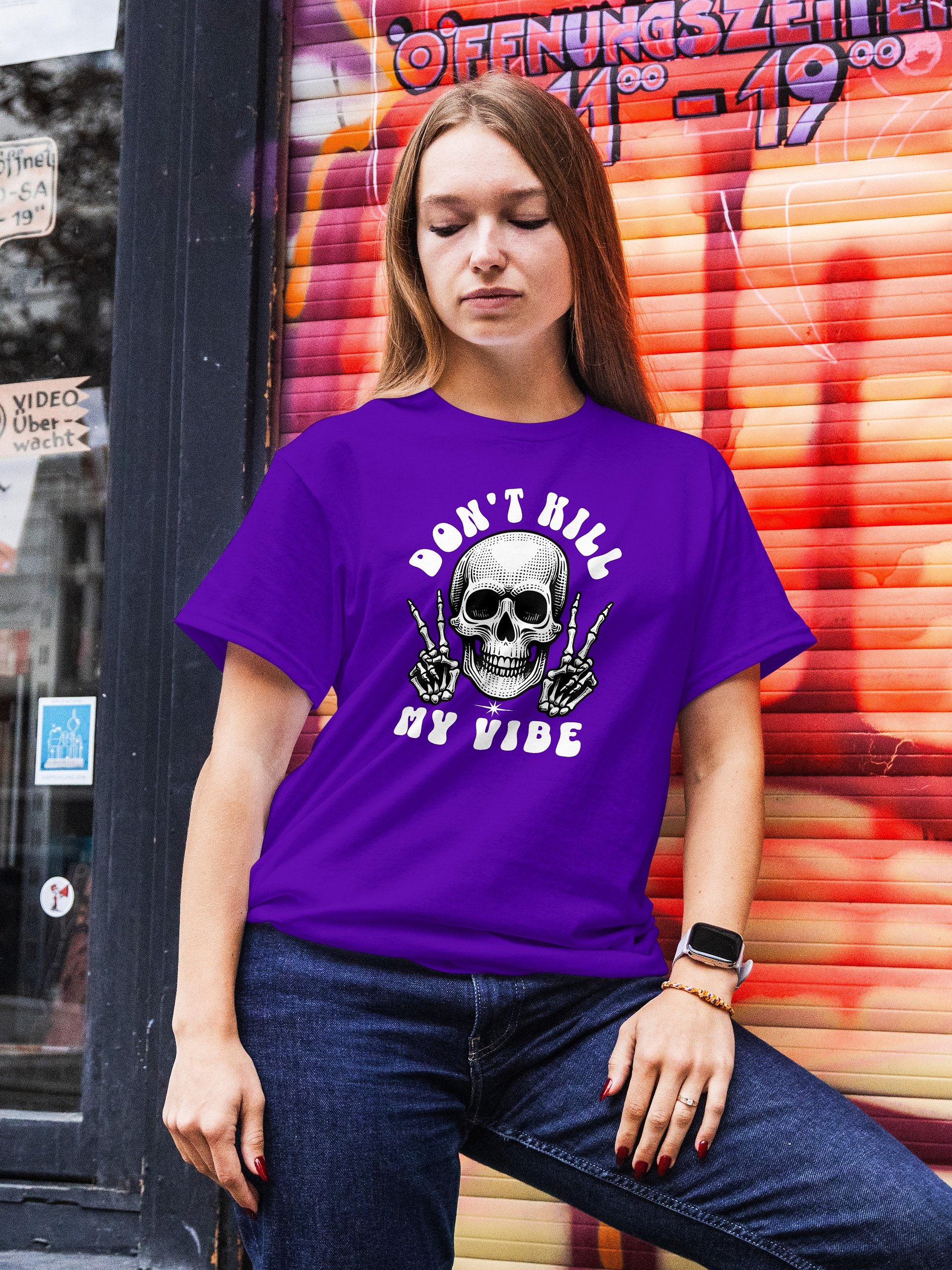 Women's Don't Kill My Vibe T-Shirt product image (1)