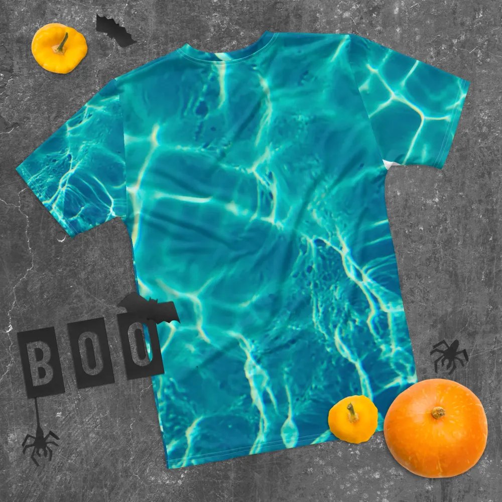Oceanic Blue All-Over Print T-Shirt product image (12)