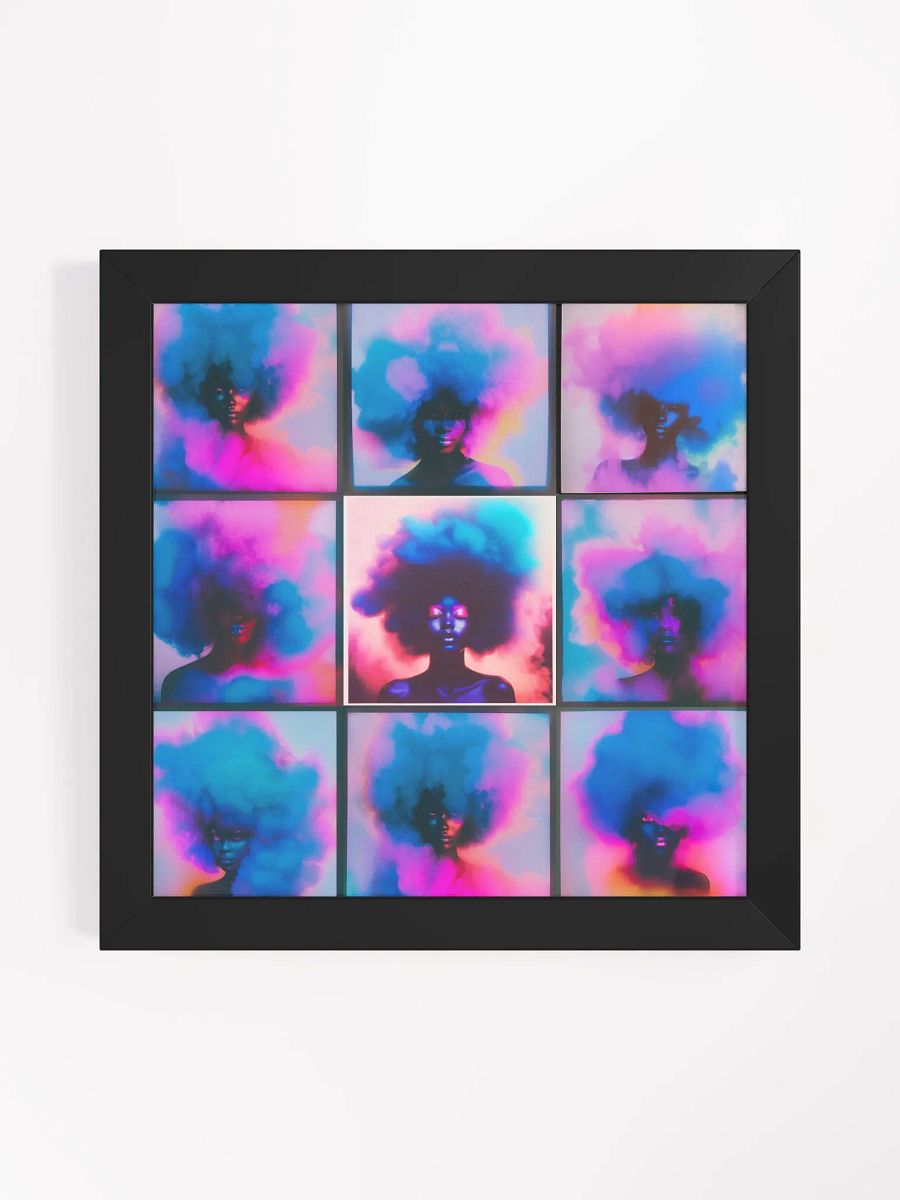 Aura Ladies Grid Framed Print product image (2)